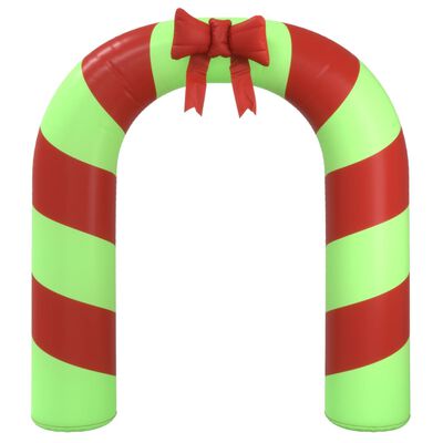 vidaXL Christmas Inflatable Arch Gate with LEDs 270 cm