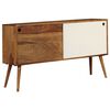 vidaXL Sideboard Solid Acacia Wood 118x30x66 cm