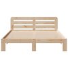 vidaXL Bed Frame without Mattress 140x200 cm Solid Wood Pine