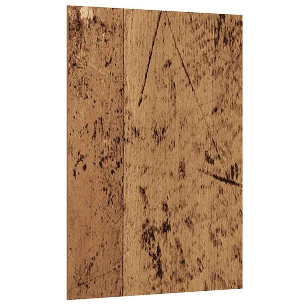 vidaXL Decor Panels 50 pcs Old wood 30 x 42 x 0.3 cm Engineered wood