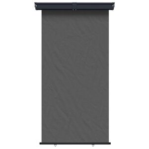 vidaXL Balcony Side Awning 160 x 250 cm 100% polyester iron steel