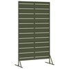vidaXL Privacy Screen Olive 100 x 50 x 180 cm Steel