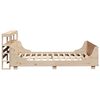 vidaXL Bed Frame without Mattress 140x200 cm Solid Wood Pine