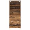 vidaXL Highboard Old Wood 69.5 x 32.5 x 180 cm Engineered Wood