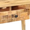 vidaXL Console Table 115x35x76 cm Solid Mango Wood