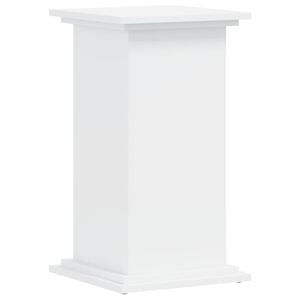 vidaXL Plant Stand White 33x33x60 cm Engineered Wood