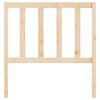vidaXL Bed Headboard 106x4x100 cm Solid Wood Pine