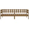 vidaXL Day Bed without Mattress Honey Brown 80x200 cm Solid Wood Pine