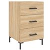 vidaXL Bedside Cabinet Sonoma Oak 40x40x66 cm Engineered Wood