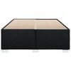 vidaXL Bed Frame without Mattress Black&nbsp;Double Fabric
