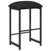 vidaXL Bar Stool Black 40 x 32 x 64 cm Engineered Wood