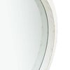 vidaXL Wall Mirror with Strap 40 cm White