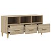 vidaXL TV Cabinet Sonoma Oak 102x36x50 cm Engineered Wood
