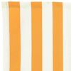 vidaXL Awning Replacement Fabric Yellow and White 330 x 195 cm