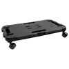vidaXL Transport Trolley Black Polypropylene 200 kg