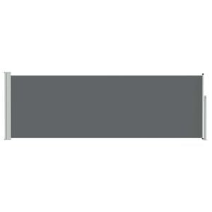 vidaXL Retractable Side Awning Anthracite 300 x 100 cm Polyester
