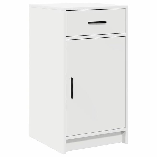 vidaXL Sideboard with Drawer White 40 x 40.5 x 75 cm Engineered wood