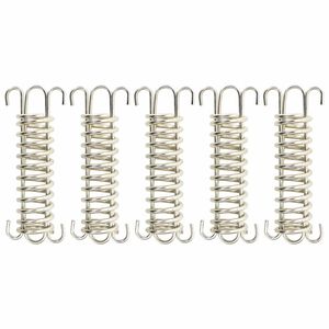 vidaXL Spring Locks for Sunshade Sail 5 pcs Stainless Steel