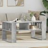 vidaXL Coffee Table Concrete Grey 92 x 49.5 x 45 cm Engineered Wood
