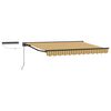vidaXL Electric Retractable Awning 3 x 2.5 m Polyester with PU coating