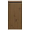 vidaXL Wall Cabinets 2 pcs Honey Brown 30x30x60 cm Solid Wood Pine