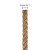 vidaXL Jute Rope 50 m Long 10 mm Thick
