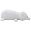 vidaXL Polar Bear Cuddly Toy Plush White