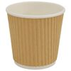 vidaXL Paper Coffee Cups with Lids 1000 pcs 4oz 100ml