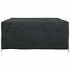 vidaXL Furniture Cover Plain Black 300 x 250 x 100 cm 210D