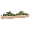 vidaXL Garden Raised Bed with Liner 240x45x25 cm Solid Wood Fir