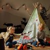 Sunny Play Tent World Map Multicolour