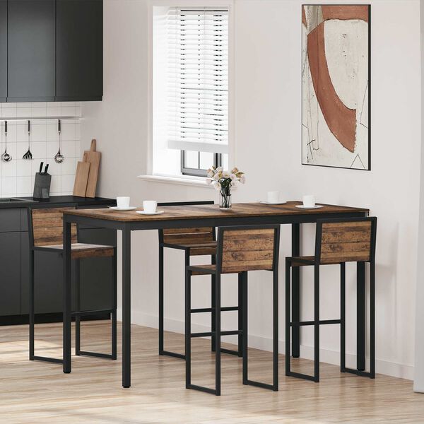 vidaXL Standing Bar Table Engineered Wood