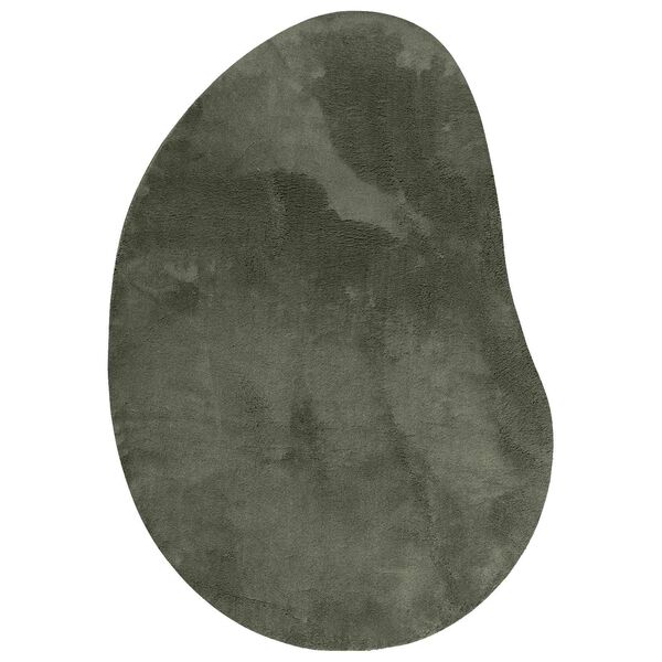 vidaXL Area Rugs HUARTE Forest green 140 x 200 cm Polyester