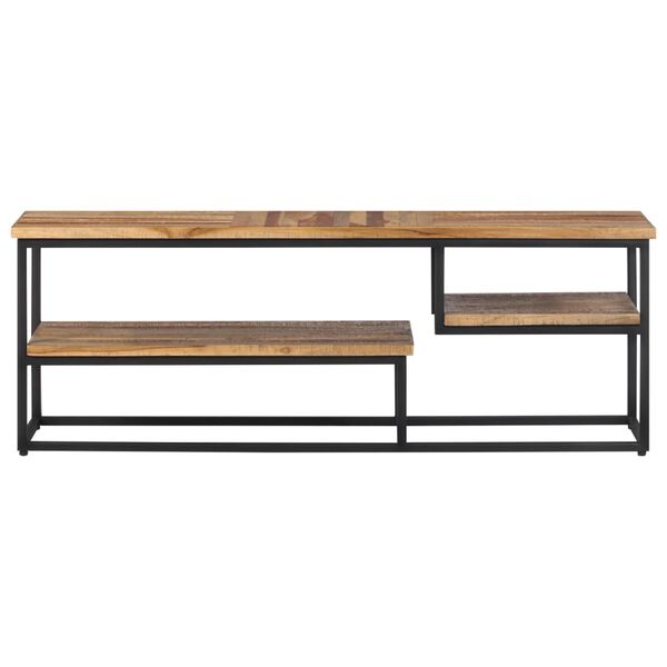 vidaXL TV Cabinet 110x30x39 cm Solid Reclaimed Teak