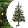 vidaXL Artificial Christmas Tree Green 150 cm PVC and Metal