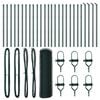 vidaXL Ground Fix Welded Wire Fence 50 x 0.6 m (W x H)
