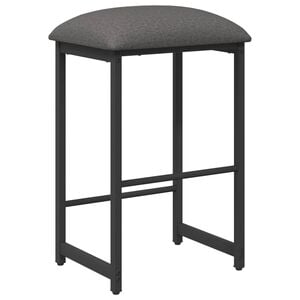 vidaXL Bar Stool Light Grey 40 x 32 x 64 cm Engineered Wood