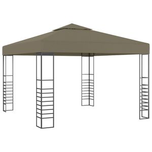 vidaXL Garden Marquee 3x3 m Taupe 180 g/m&sup2;