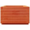 vidaXL Garden Planter Wax Brown 70x40x26.5 cm Solid Wood Pine