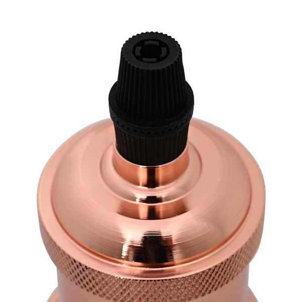 vidaXL Lamp Holders 2 pcs Rose Gold E27