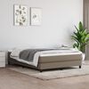 vidaXL Pocket Spring Bed Mattress Medium Taupe 140x190x20 cm Fabric