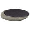 vidaXL Countertop Basin Purple and Grey Oval 59x40x14 cm Ceramic