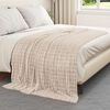 vidaXL Throw Blankets 6 pcs Beige 200 x 150 cm Fleece