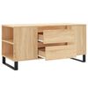vidaXL Coffee Table Sonoma Oak 102x44.5x50 cm Engineered Wood