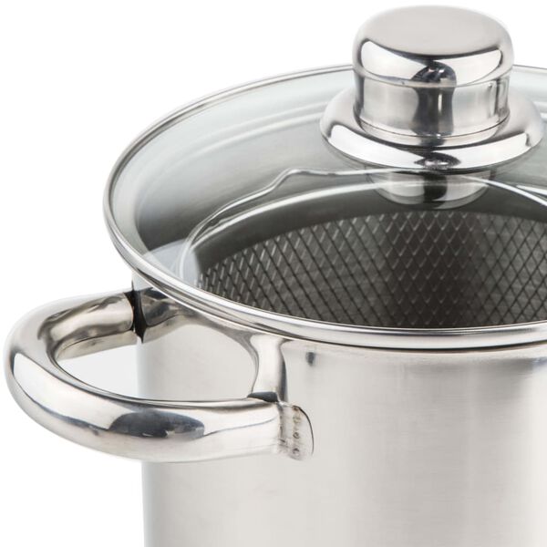 HI Asparagus Pot/Pan 4 L Silver