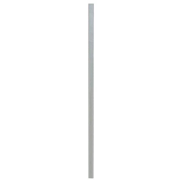 vidaXL Fence Posts 10 pcs Silver 200 cm Galvanised Steel