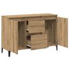 vidaXL Sideboard Artisan Oak 102x35x70 cm Engineered Wood
