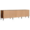 vidaXL TV Cabinet Smoked Oak 150x30x44.5 cm Engineered Wood