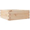 vidaXL Garden Planter 60x60x23 cm Solid Wood Pine