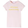 Kids' T-shirt Soft Pink 128